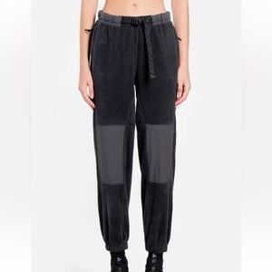Nike ACG Trail Microfleece Fleece Womens Size M Belt Pants Sweatpants CI0501 010